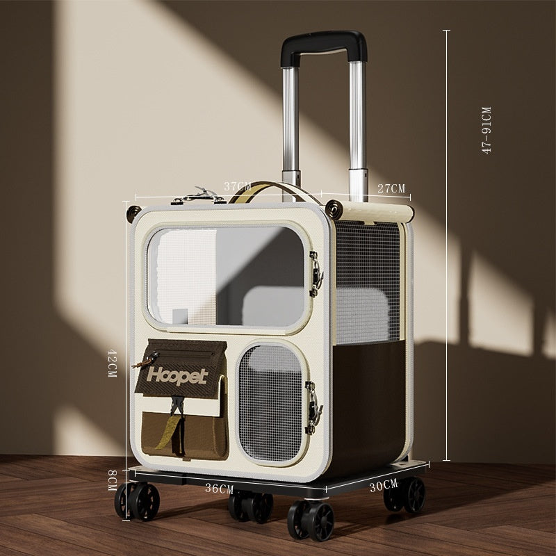 Explore the Benefits of Our Pet Large Capacity Backpack Carrier Luggage Style